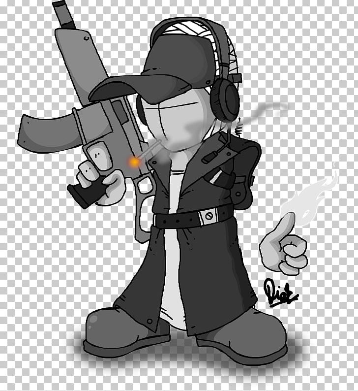 Deimos Madness Combat Robot PNG, Clipart, Art, Black And White, Cartoon, Character, Deimos Free PNG Download