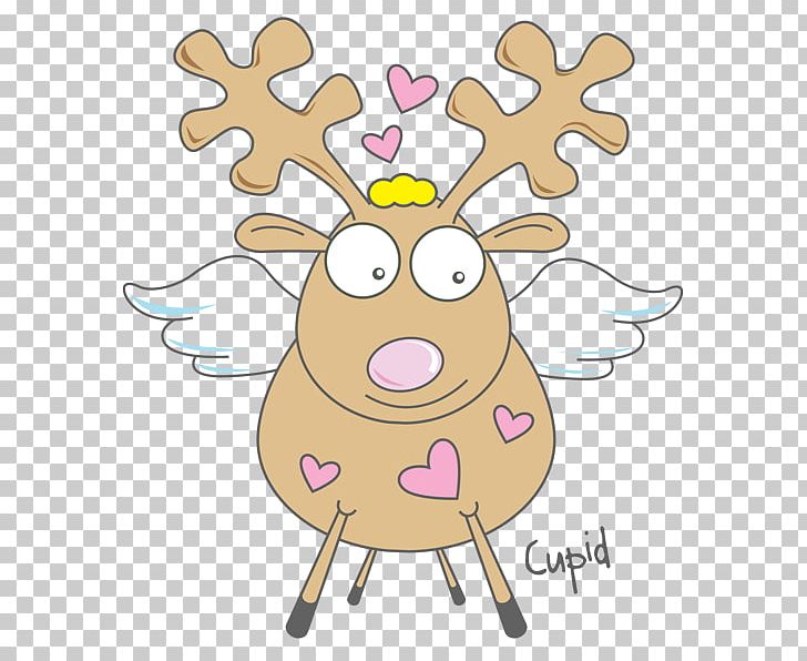 Reindeer Rudolph Santa Claus PNG, Clipart,  Free PNG Download