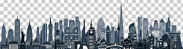 World Skyline Skyscraper PNG, Clipart, Black And White, Building, City, Cityscape, Dubai Skyline Free PNG Download