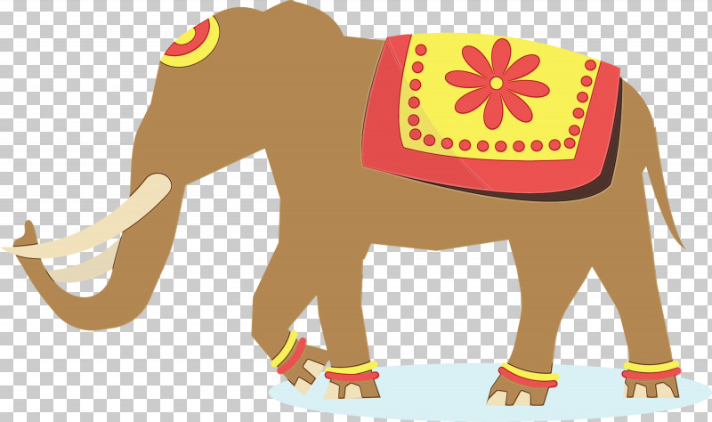 Indian Elephant PNG, Clipart, African Elephants, Elephant, Indian Elephant, Paint, Snout Free PNG Download