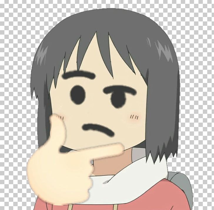 Anime Emoji Person Thought Discord Png Clipart Art Boy Cartoon Cheek Child Free Png Download When you draw the circle and the horizontal and vertical lines, chin and all, it's nice. anime emoji person thought discord png