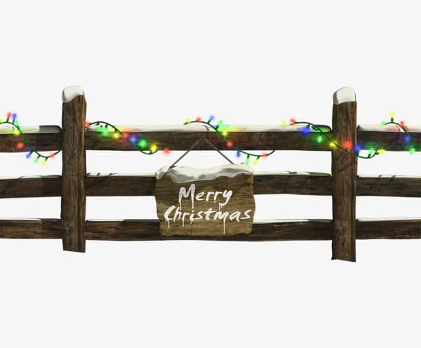 Christmas Lights Fence Material PNG, Clipart, Christmas, Christmas Clipart, Christmas Decoration, Christmas Fence, Christmas Little Material Free PNG Download