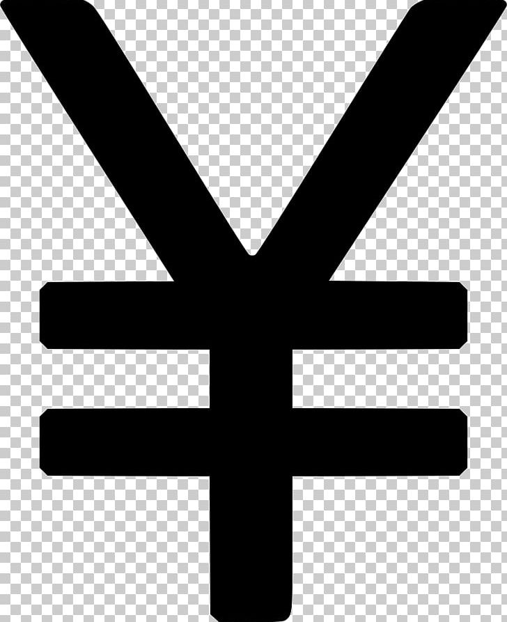 Yen Sign Japanese Yen Currency Symbol Pound Sign Euro Sign PNG, Clipart, Angle, Black And White, Computer Icons, Cross, Currency Free PNG Download