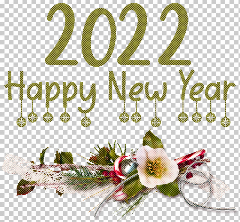 2022 Happy New Year 2022 New Year Happy New Year PNG, Clipart, Bauble, Christmas Day, Floral Design, Happy New Year, Holiday Free PNG Download