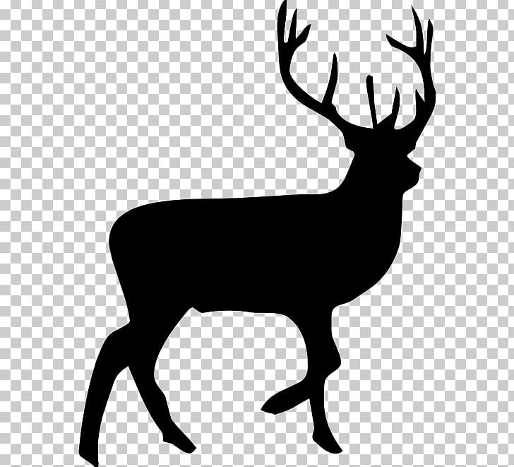 Reindeer Moose Silhouette PNG, Clipart, Animals, Antler, Art, Black And White, Deer Free PNG Download