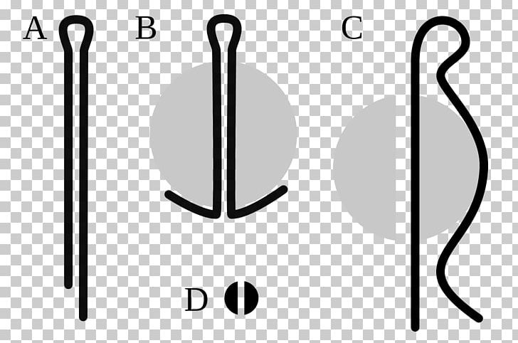 Split Pin Cotter R-clip Fastener PNG, Clipart, Angle, Black And White, Brand, Circle, Circlip Free PNG Download