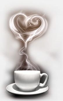 Coffee Heart-shaped Smoke PNG, Clipart, Breakfast, Cafe, Caffeine, Cappuccino, Coffee Free PNG Download