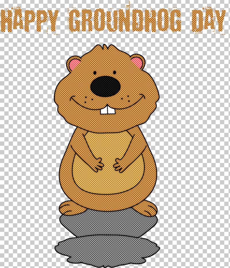 Groundhog Day Happy Groundhog Day Groundhog PNG, Clipart, Beaver, Brown Bear, Cartoon, Gopher, Groundhog Free PNG Download