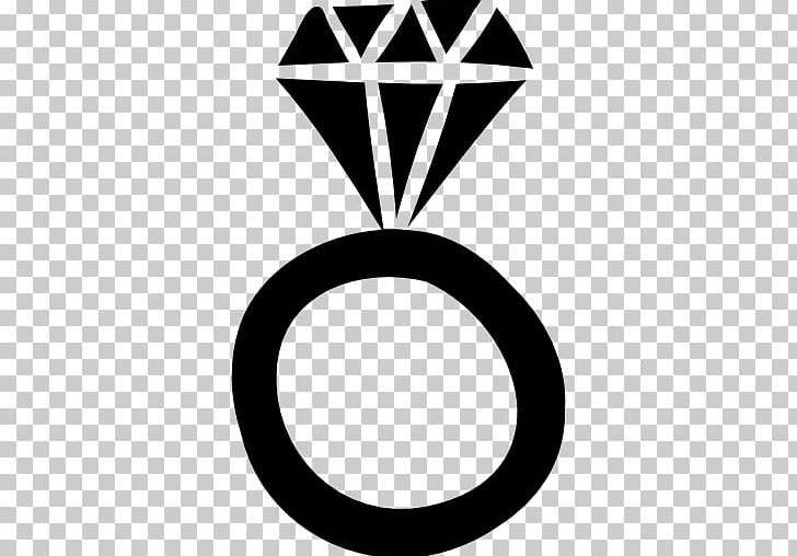 Engagement Ring Computer Icons Wedding Ring Diamond PNG, Clipart, Area, Black, Black And White, Circle, Computer Icons Free PNG Download