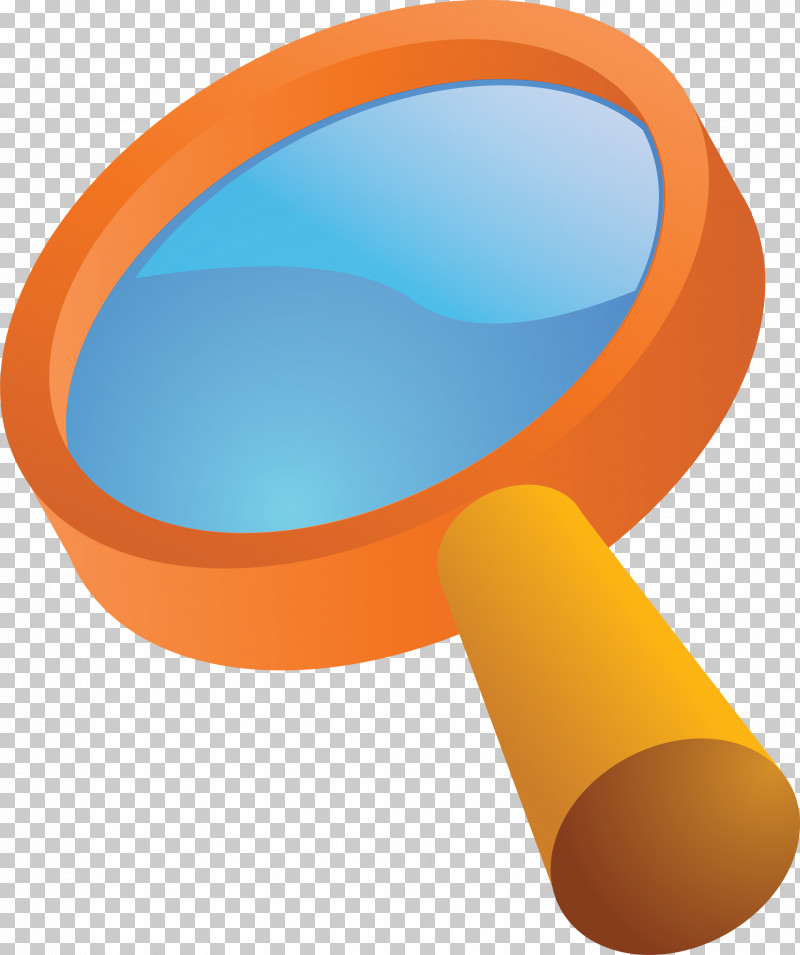 Magnifying Glass Magnifier PNG, Clipart, Magnifier, Magnifying Glass, Orange Free PNG Download