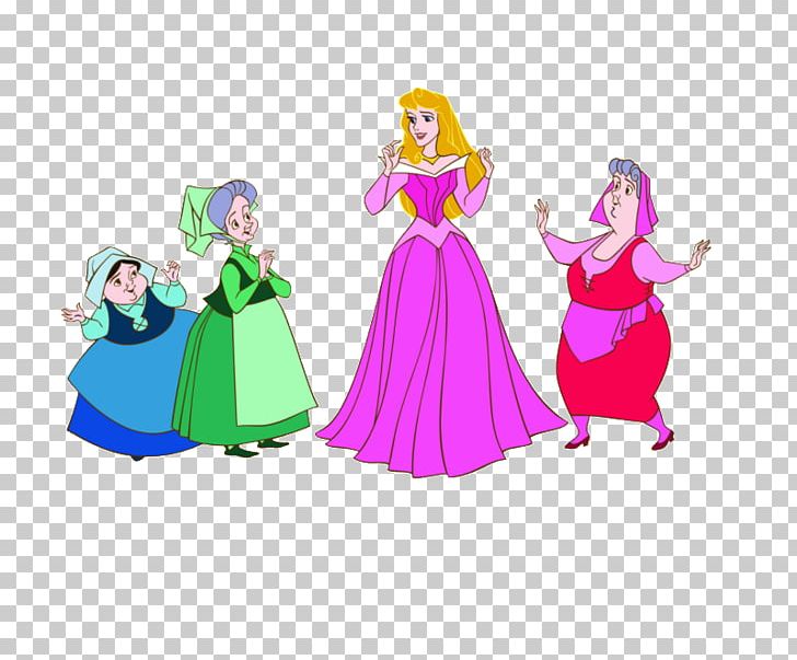 Princess Aurora Flora PNG, Clipart, Art, Cartoon, Costume, Drawing, Fairy Godmother Free PNG Download