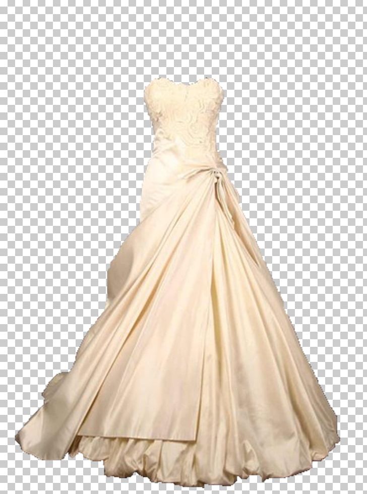 Wedding Dress Ball Gown PNG, Clipart, Ball, Beige, Bridal Clothing, Bridal Party Dress, Bride Free PNG Download