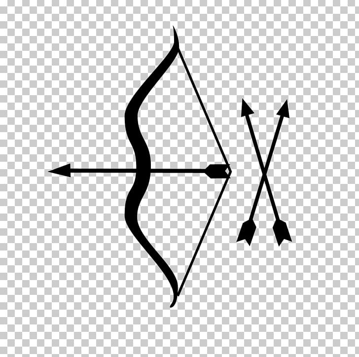 Black arc bow and arrow, circular arc, arc bow arrow, black bow png |  Klipartz