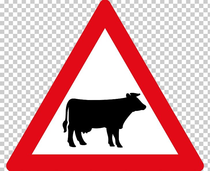 Cattle Traffic Sign Warning Sign Road Graphics PNG, Clipart, Black, Black And White, Brand, Cattle, Cattle Grid Free PNG Download