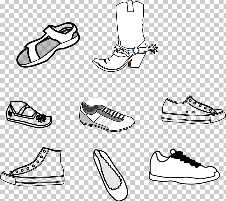 Slipper Sneakers Shoe PNG, Clipart, Artwork, Automotive Design, Auto Part, Ballet Shoe, Black And White Free PNG Download