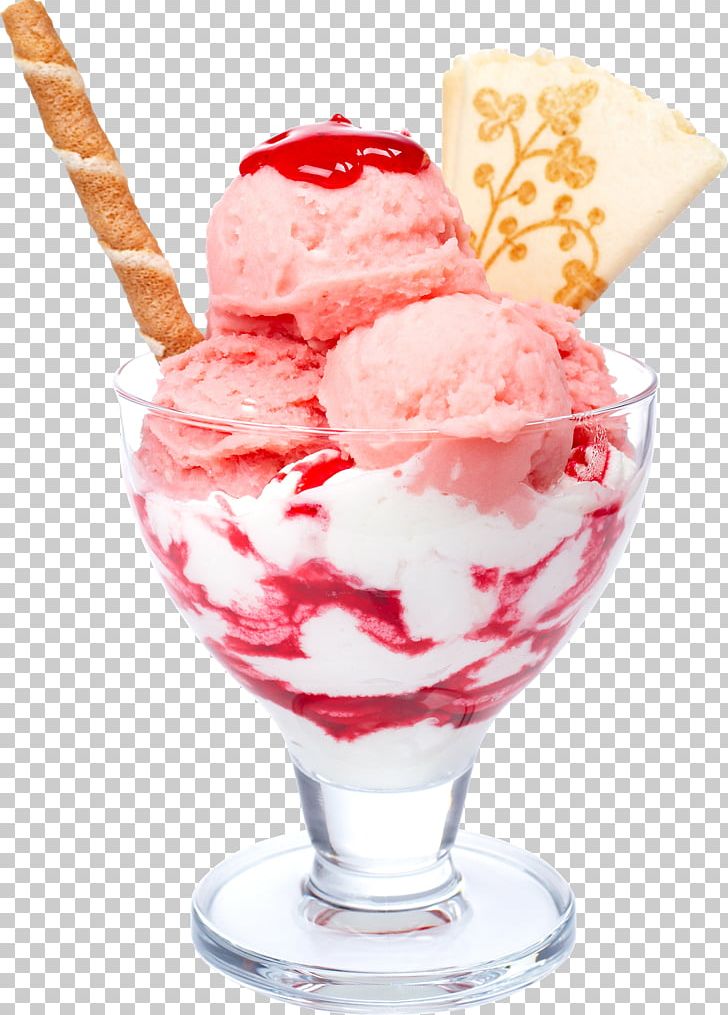 Strawberry Ice Cream Sundae Chocolate Ice Cream PNG, Clipart, Bowl, Chocolate Ice Cream, Cream, Cup, Food Free PNG Download