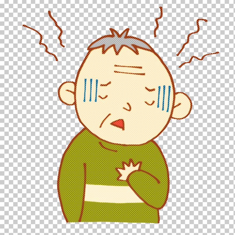 Sick Ill PNG, Clipart, Cartoon, Character, Drawing, Forehead, Ill Free PNG Download