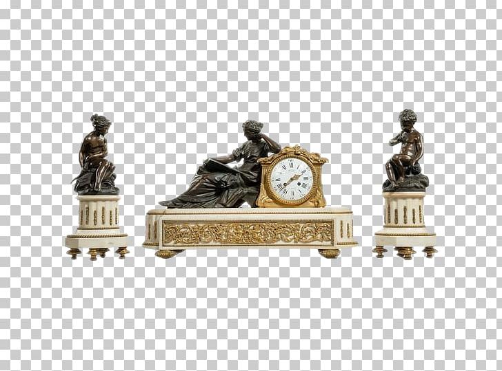 01504 Bronze Statue Antique Clock PNG, Clipart, 01504, Antique, Brass, Bronze, Clock Free PNG Download