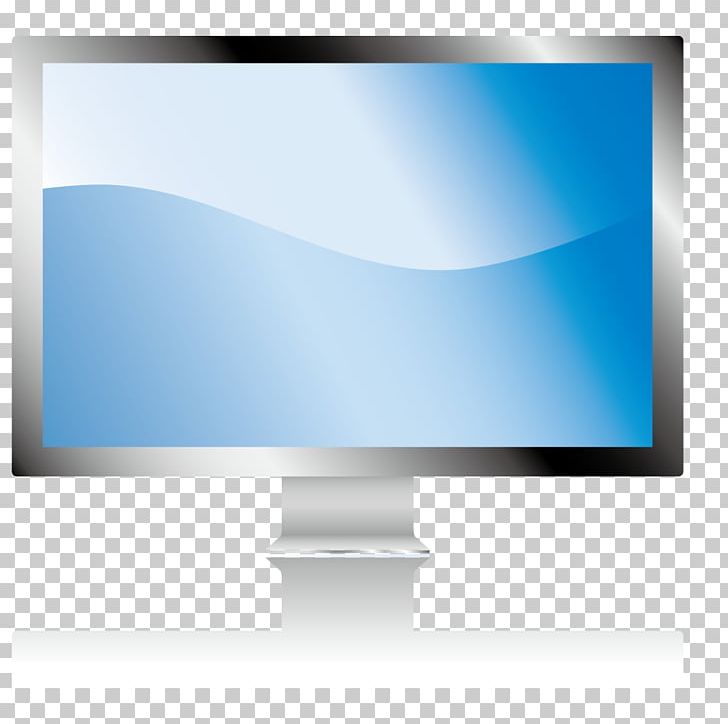 Computer Monitor LCD Television Information Technology PNG, Clipart, Blue, Cartoon, Computer, Computer Icon, Computer Monitor Free PNG Download