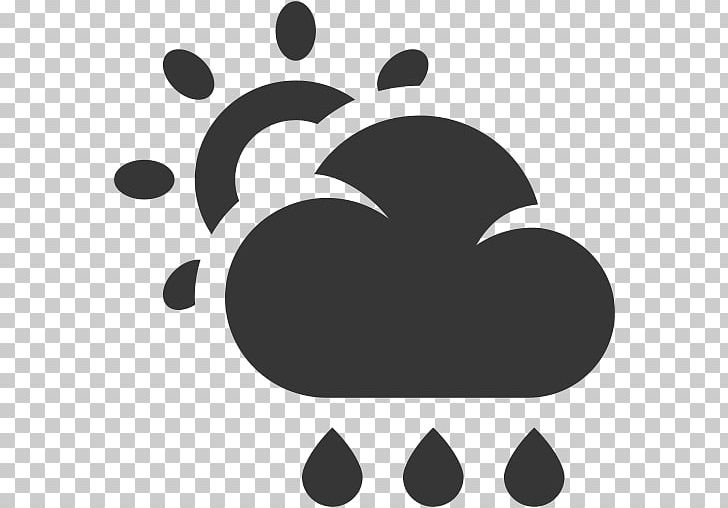 Weather Forecasting Computer Icons Rain Weather Map PNG, Clipart, Black, Black And White, Circle, Climate, Cloud Free PNG Download