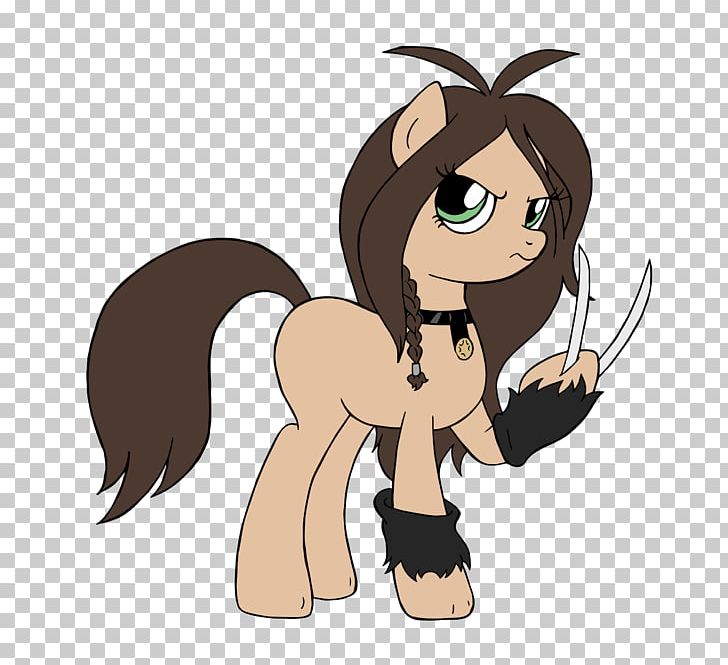 Pony X-23 Wolverine Sabretooth Horse PNG, Clipart, Carnivoran, Cartoon, Claw, Comic, Comics Free PNG Download