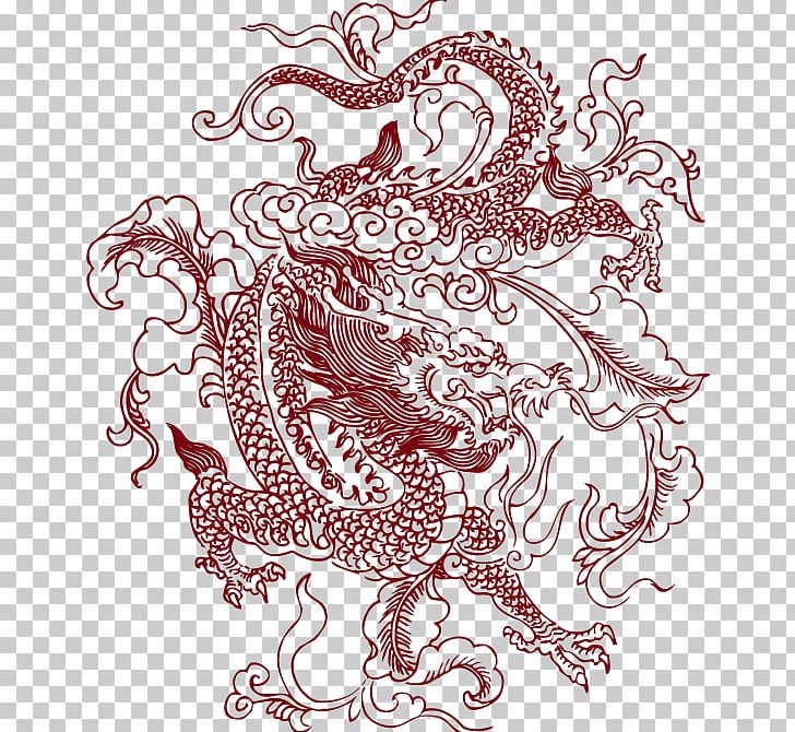 Tattoo Sticker Decal Dragon PNG, Clipart, Black And White, Cosmetics, Creative Design, Fictional Character, Geometric Pattern Free PNG Download
