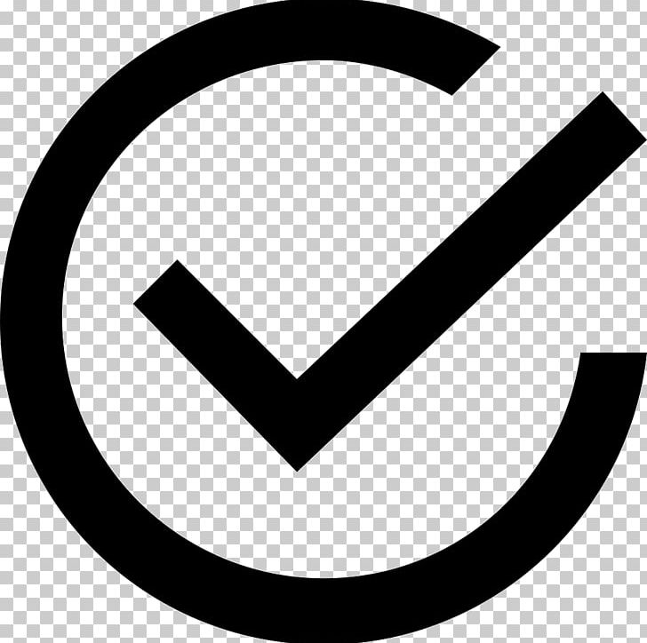Check Mark Computer Icons Symbol PNG, Clipart, Angle, Area, Black And White, Brand, Button Free PNG Download