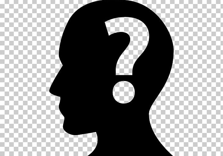 Human Head Question Mark PNG, Clipart, Black And White, Clip Art, Computer Icons, Encapsulated Postscript, Face Free PNG Download