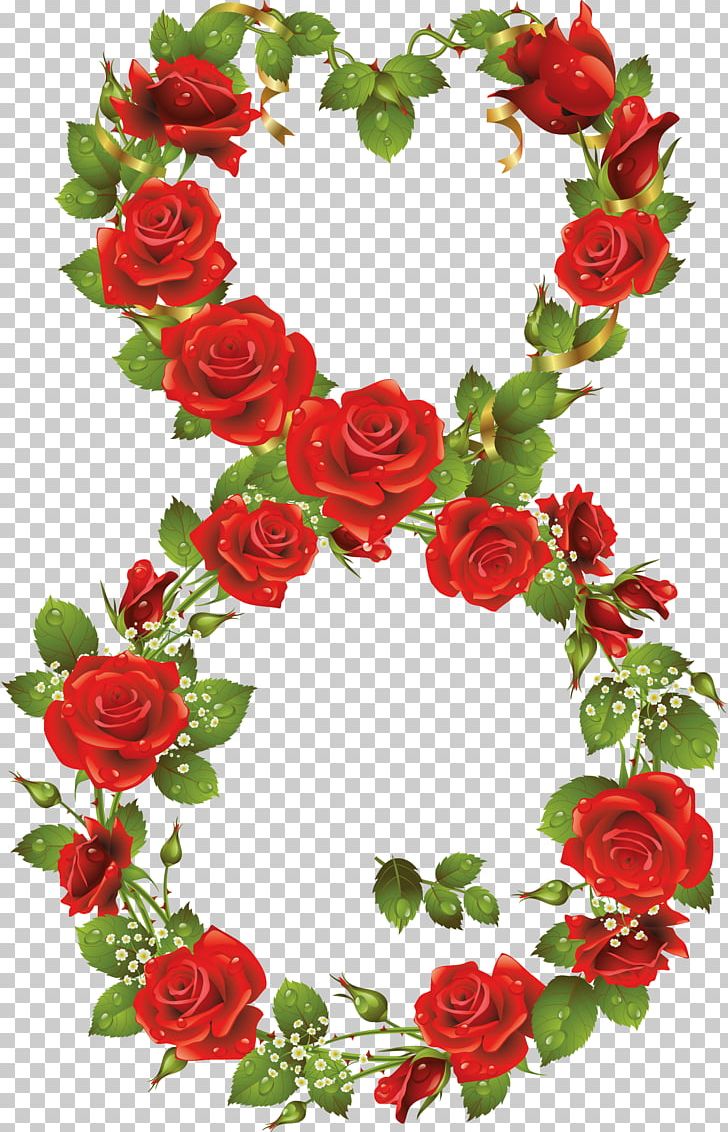 March 8 Rose Flower PNG, Clipart, Artificial Flower, Clip Art, Cut Flowers, Decor, Digital Image Free PNG Download