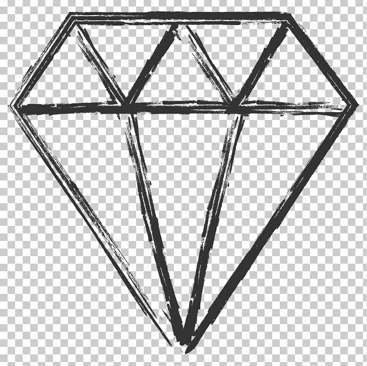 Diamond Drawing Gemstone Industry PNG, Clipart, Angle, Area, Black And White, Company, Computer Icons Free PNG Download
