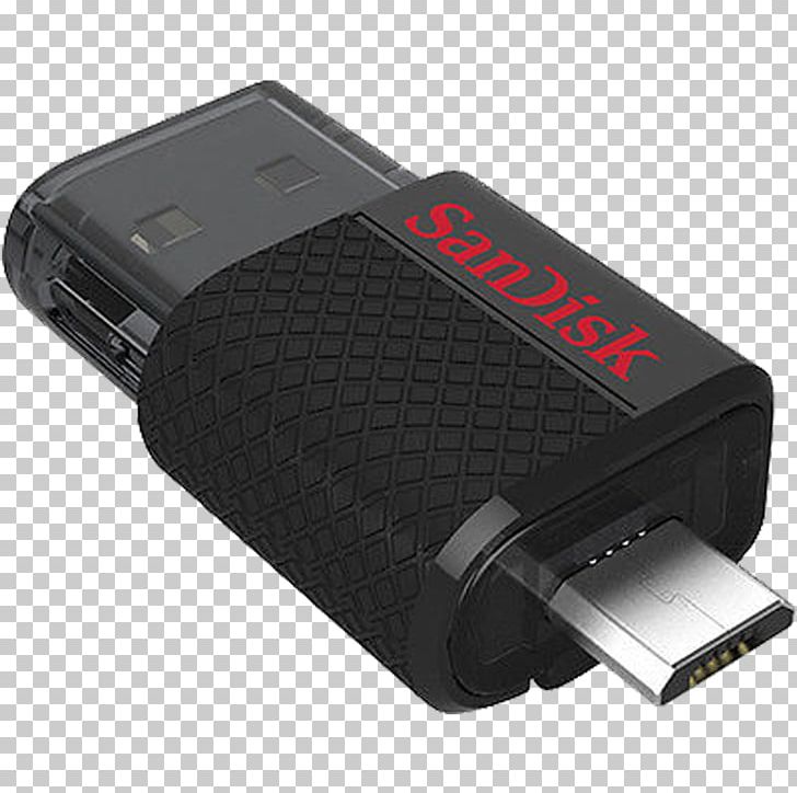 USB Flash Drives SanDisk Ultra Dual USB 3.0 USB On-The-Go Micro-USB PNG, Clipart, Ac Adapter, Adapter, Cable, Dual, Electro Free PNG Download