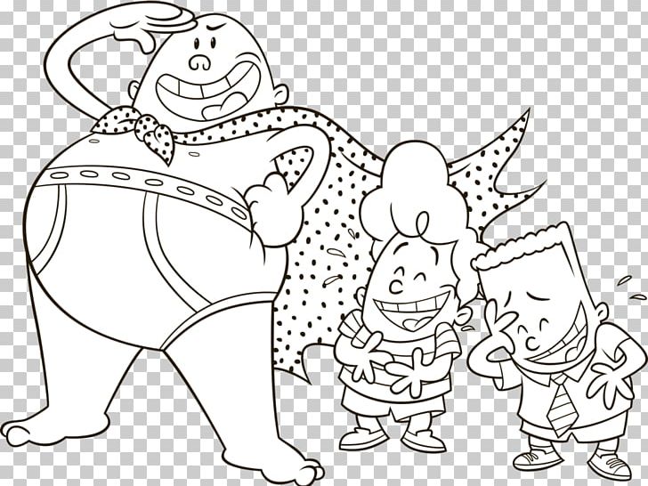 Captain Underpants And The Perilous Plot Of Professor Poopypants Coloring Book Child PNG, Clipart, Angle, Art, Artwork, Black And White, Book Free PNG Download