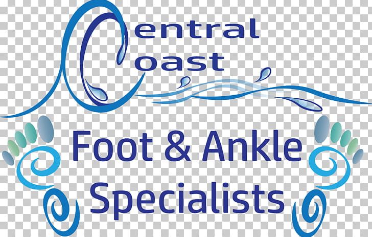 Central Coast Foot & Ankle Specialists Central Coast Foot & Ankle Specialists Logo Brand PNG, Clipart, Aid, Ankle, Area, Blue, Brand Free PNG Download