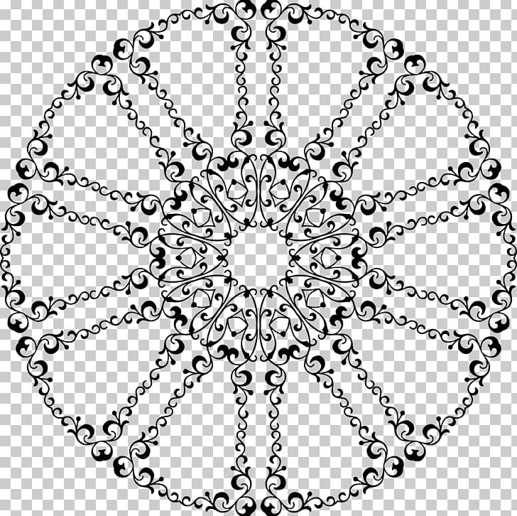 Graphic Design Floral Design PNG, Clipart, Area, Art, Bicycle Part, Black And White, Circle Free PNG Download