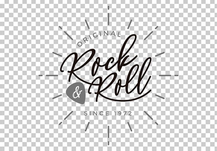 Rock And Roll Logo PNG, Clipart, Angle, Area, Black, Black And White, Brand Free PNG Download