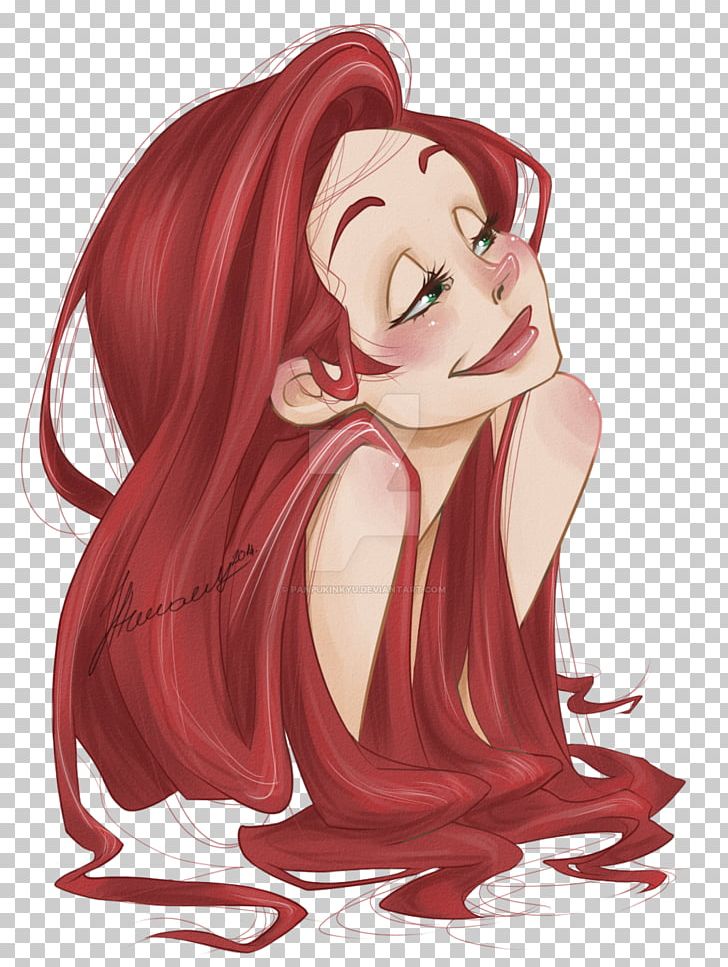 Red Hair Face Art Hair Coloring PNG, Clipart, Anime, Art, Beauty, Brown Hair, Cartoon Free PNG Download