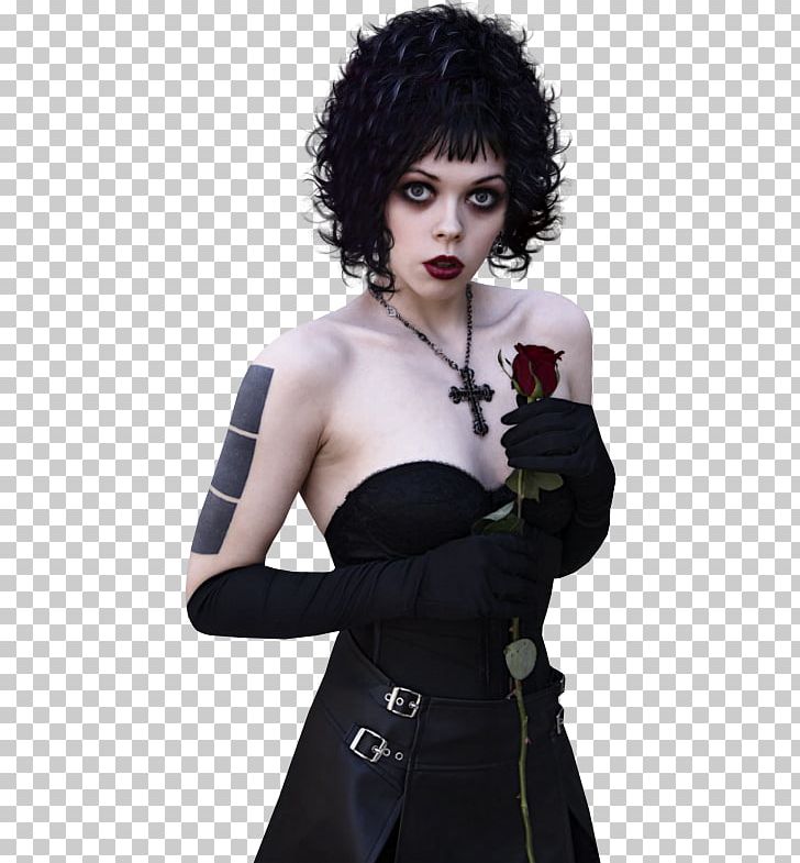 Goth Subculture Woman GIF Gothic Fashion Portable Network Graphics PNG, Clipart, Black Hair, Costume, Fashion Model, Gothic Art, Gothic Fashion Free PNG Download
