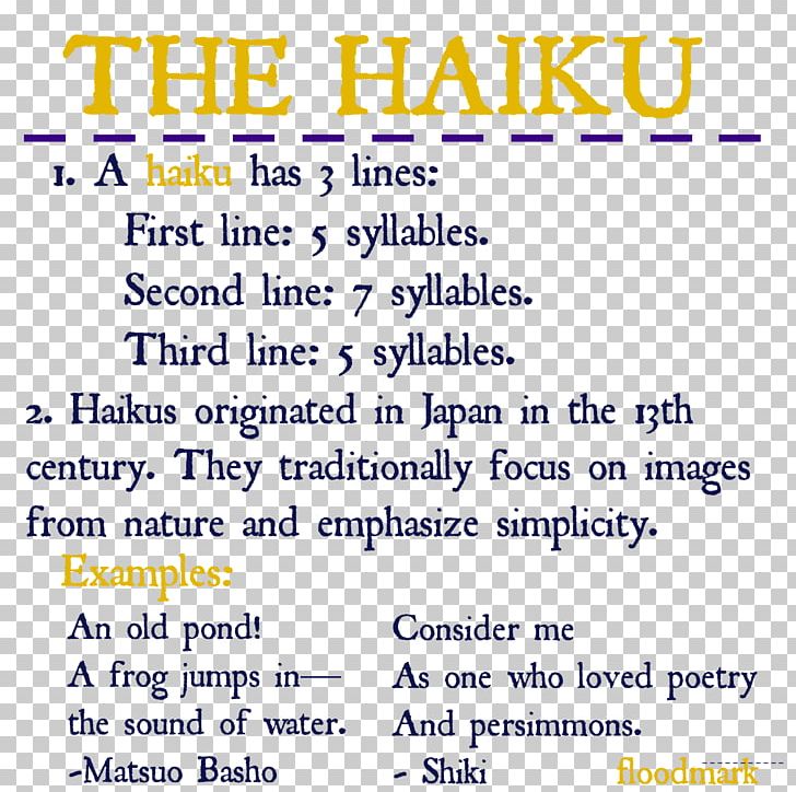 Haiku Poetry Writing Tanka PNG, Clipart, Academic Writing, Angle, Area, Essay, Haiku Free PNG Download