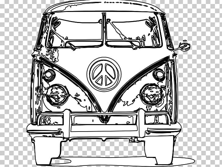 Volkswagen Type 2 Van Car Volkswagen Beetle PNG, Clipart, Auto Part, Black And White, Campervan, Campervans, Car Free PNG Download