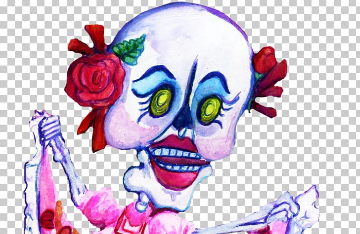 Mexico Drawing Day Of The Dead PNG, Clipart, Art, Bone, Cartoon, Clown, Dance Free PNG Download