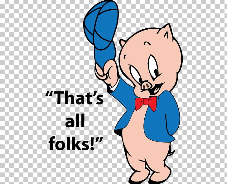 Porky Pig Bugs Bunny Daffy Duck Sylvester Petunia Pig PNG, Clipart, Animated Cartoon, Area, Artwork, Boy, Cartoon Free PNG Download