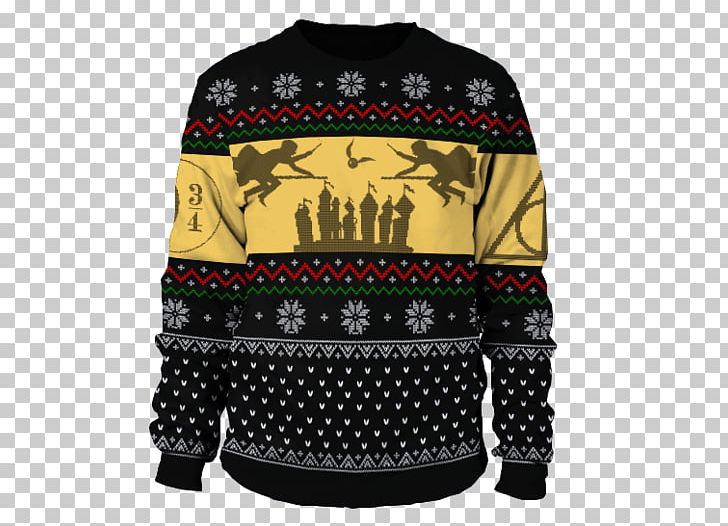 T-shirt Hoodie Christmas Jumper Sweater Helga Hufflepuff PNG, Clipart, Bluza, Boot, Christmas, Christmas Jumper, Clothing Free PNG Download