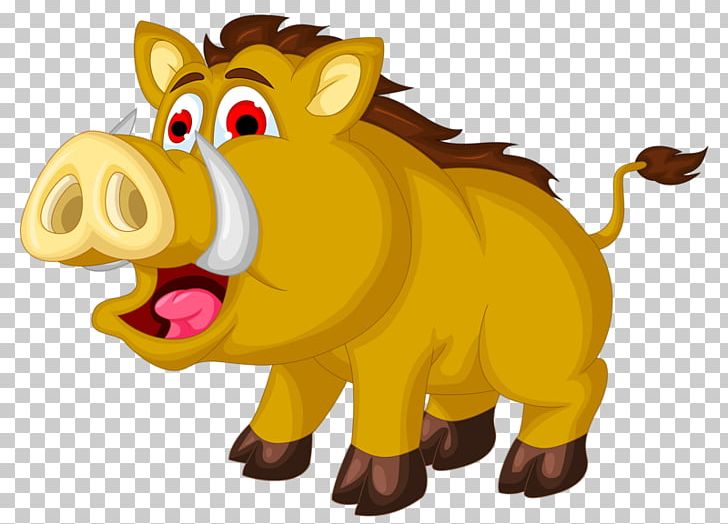 Wild Boar Animation Illustration PNG, Clipart, Animal, Animals, Big Cats, Boar, Carnivoran Free PNG Download