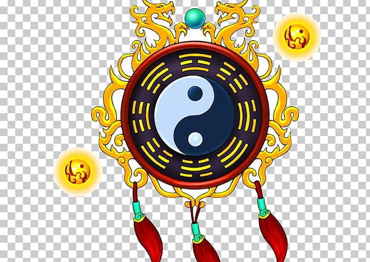 China Bagua Necklace Feng Shui Yin And Yang PNG, Clipart, Black Mirror, Chinese Fortune Telling, Circle, Effect, Feng Free PNG Download