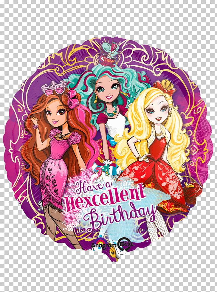 Toy Balloon Ever After High Birthday Monster High PNG, Clipart, Balloon, Barbie, Birthday, Child, Doll Free PNG Download
