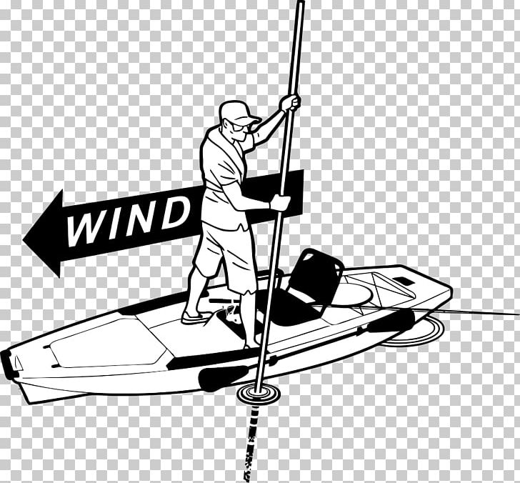 Drawing Kayak Fishing PNG, Clipart, Angle, Area, Arm, Art, Black And White Free PNG Download