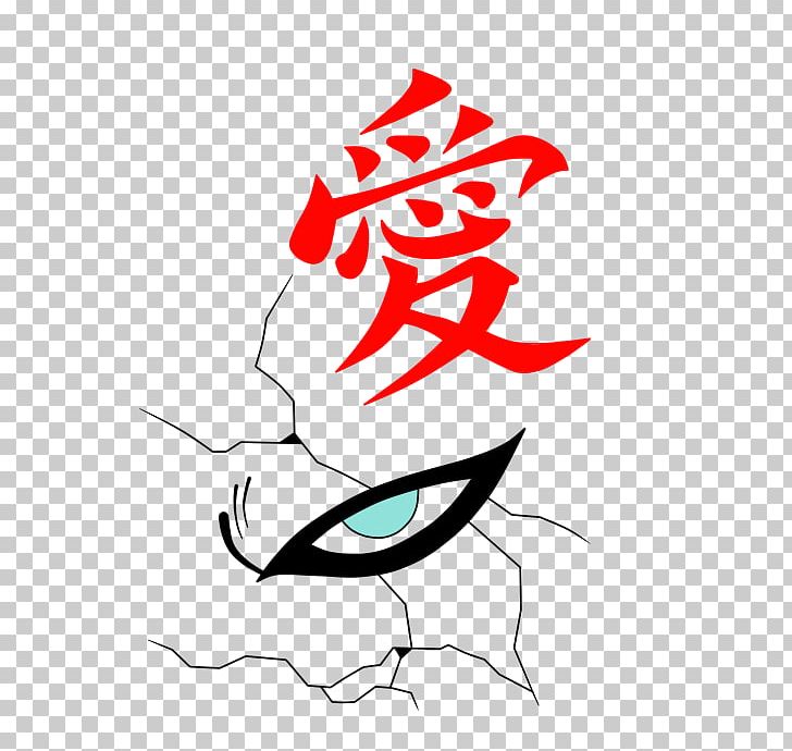 Gaara Naruto Tattoo Jinchūriki Drawing PNG, Clipart, Anime, Art, Artwork, Black, Black And White Free PNG Download