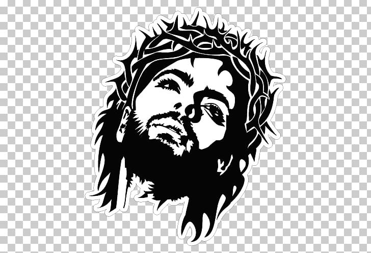 Graphics Christianity Holy Face Of Jesus PNG, Clipart, Art, Black, Black And White, Christian Cross, Christianity Free PNG Download