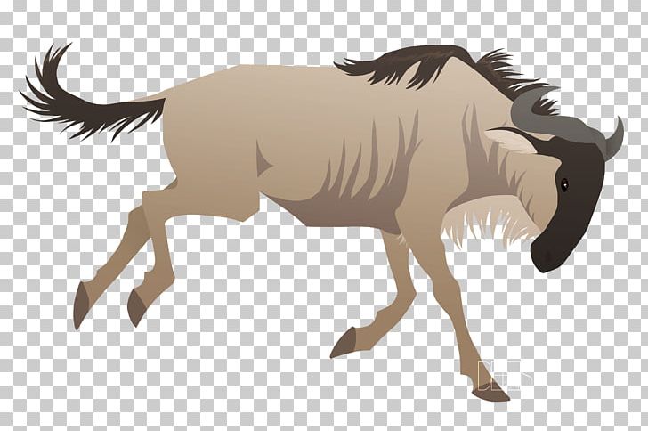 Blue Wildebeest Black Wildebeest PNG, Clipart, Art, Blue, Cartoon, Cattle Like Mammal, Cow Goat Family Free PNG Download