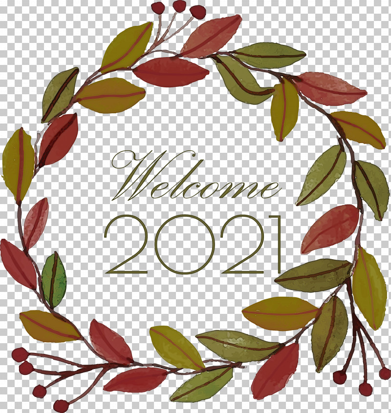 Happy New Year 2021 Welcome 2021 Hello 2021 PNG, Clipart, Cut Flowers, Drawing, Floral Design, Floristry, Flower Free PNG Download